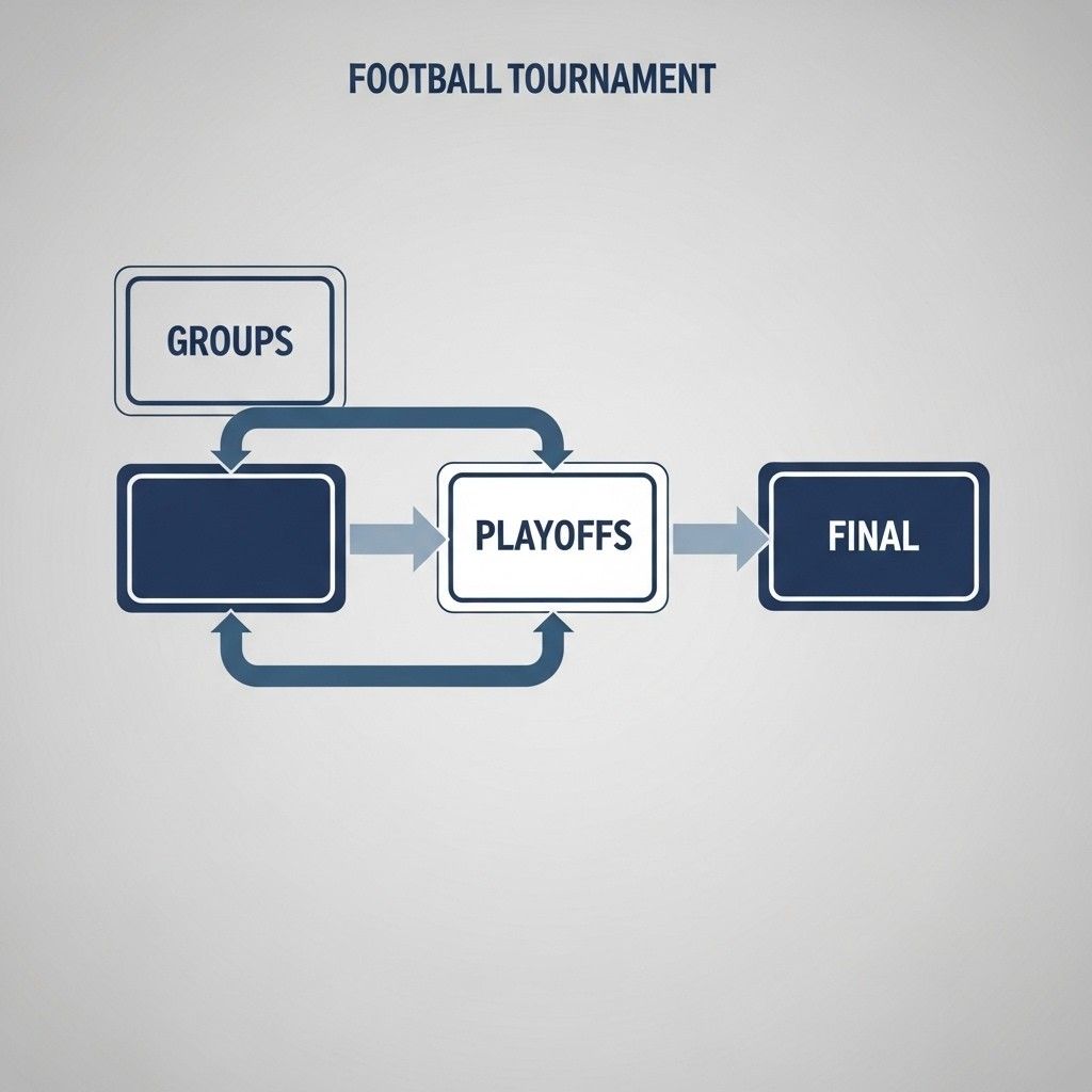 Schéma du nouveau format de tournoi agrandi à 32 équipes